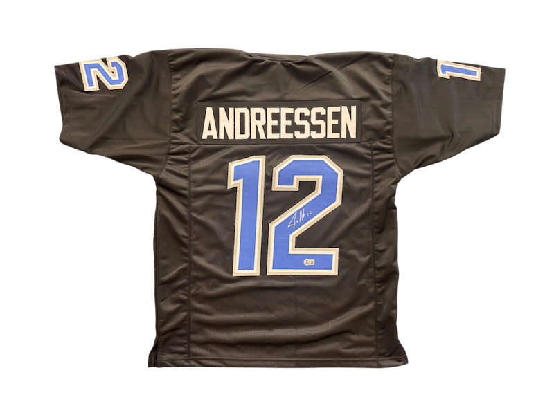 Joe Andreessen Signed Pro-Style College Football Jersey