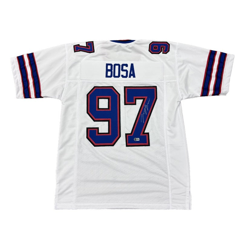 Joey Bosa Signed Pro-Style White Football Jersey #97