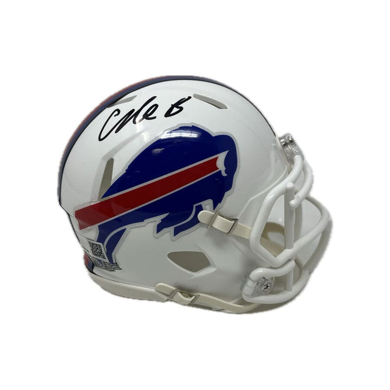 Cole Bishop Signed Buffalo Bills Speed Speed Mini Helmet