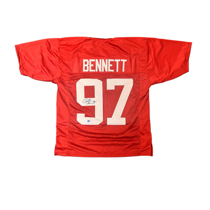 Cornelius Bennett Signed Pro-Style Maroon College Jersey