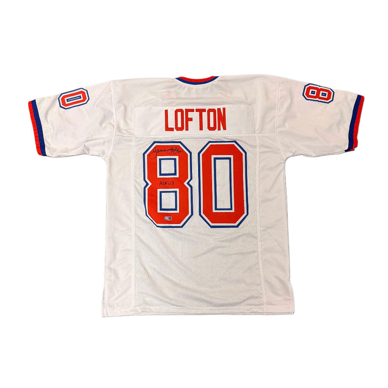 James Lofton Signed Pro-Style American Pro Bowl Football Jersey
