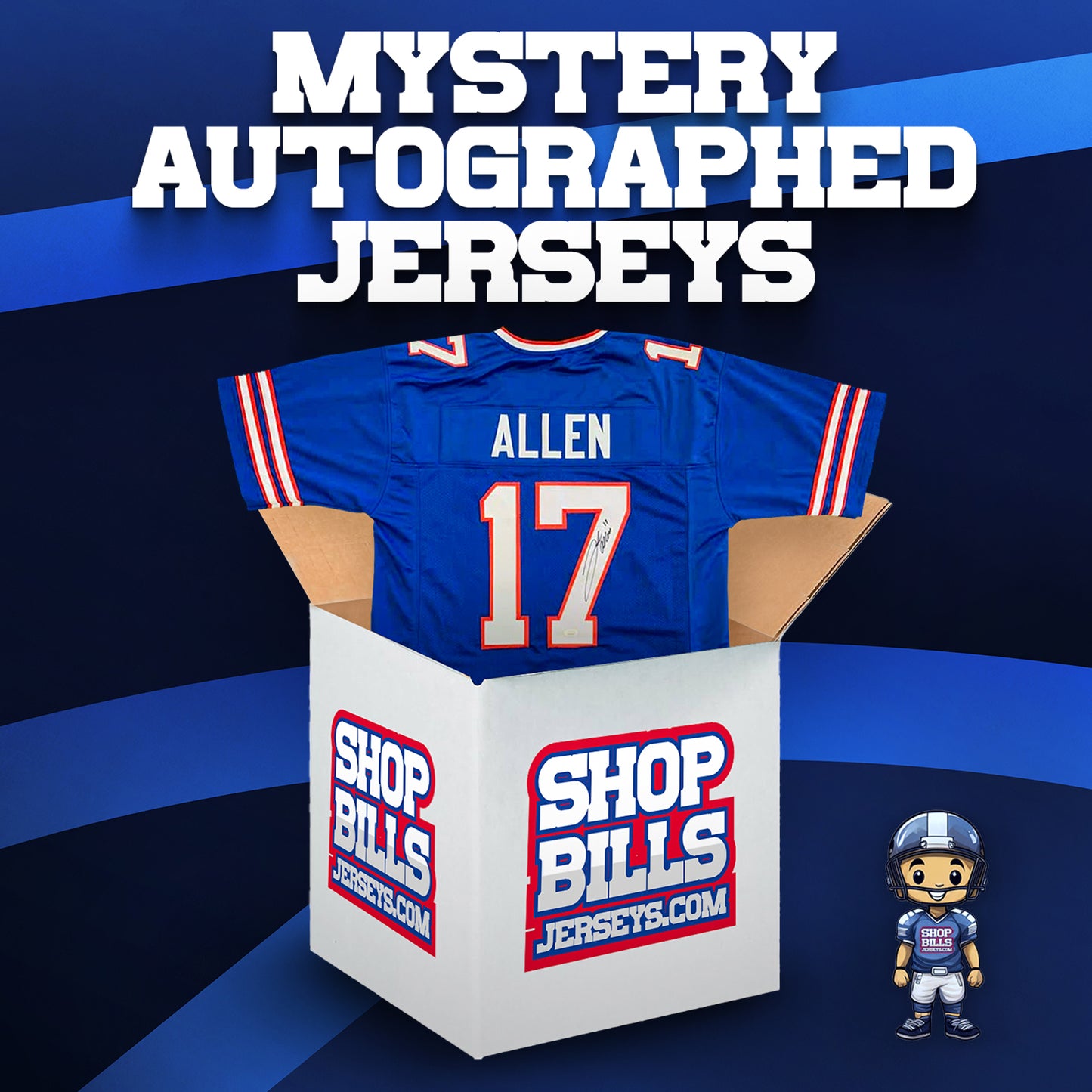 Mystery Autographed Custom Jersey Box