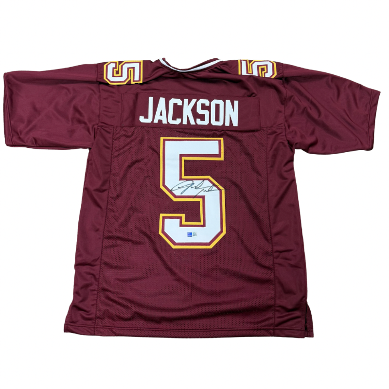 Fred Jackson Signed Pro-Style College Red Football Jersey