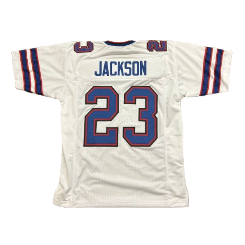Dane Jackson Pro-Style White Football Jersey