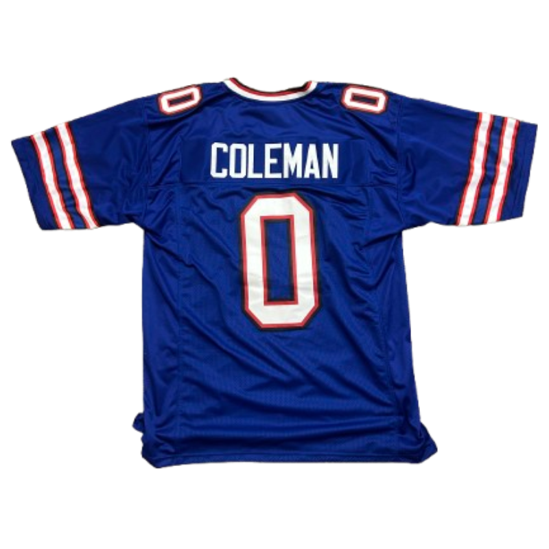 Keon Coleman Pro-Style Blue Football Jersey