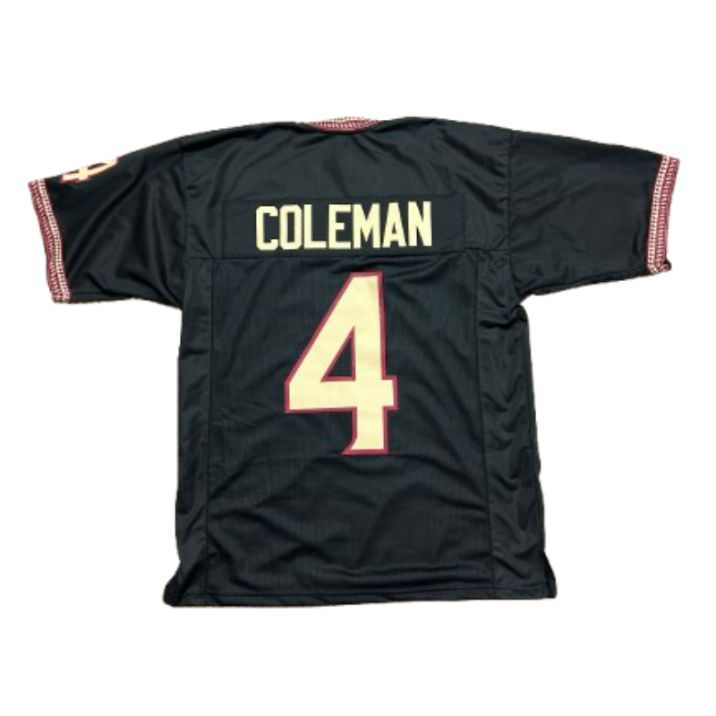 Keon Coleman Pro-Style Black College Football Jersey