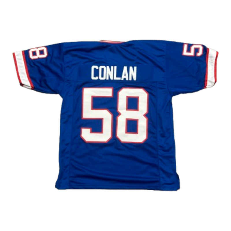 Shane Conlan Pro-Style Blue Football Jersey