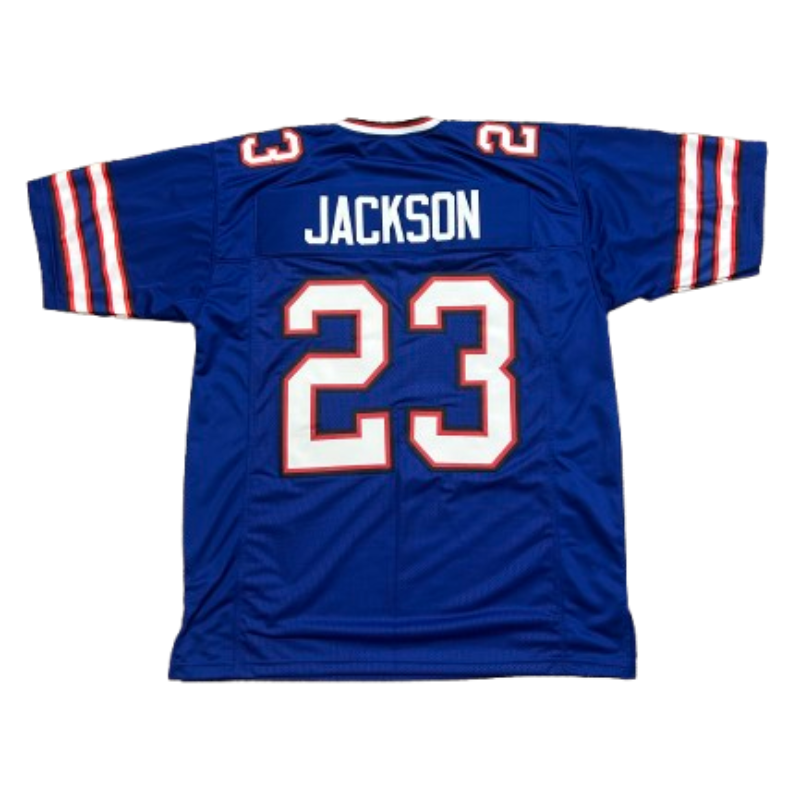 Dane Jackson Pro-Style Blue Football Jersey