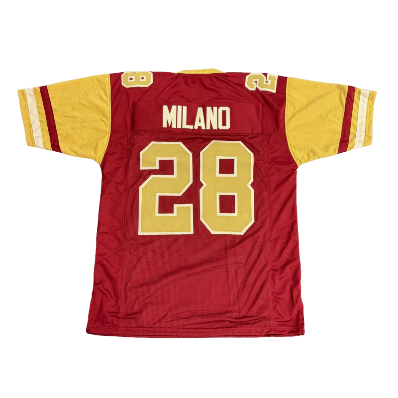 Matt Milano Pro-Style College Football Jersey