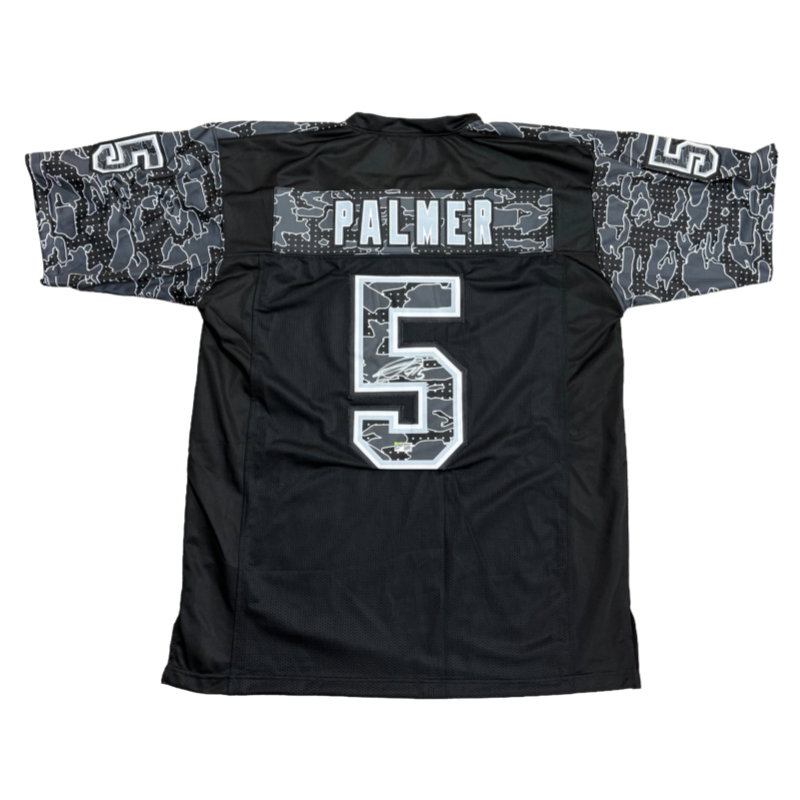 Joshua Palmer Signed Pro-Style Black Camo Football Jersey