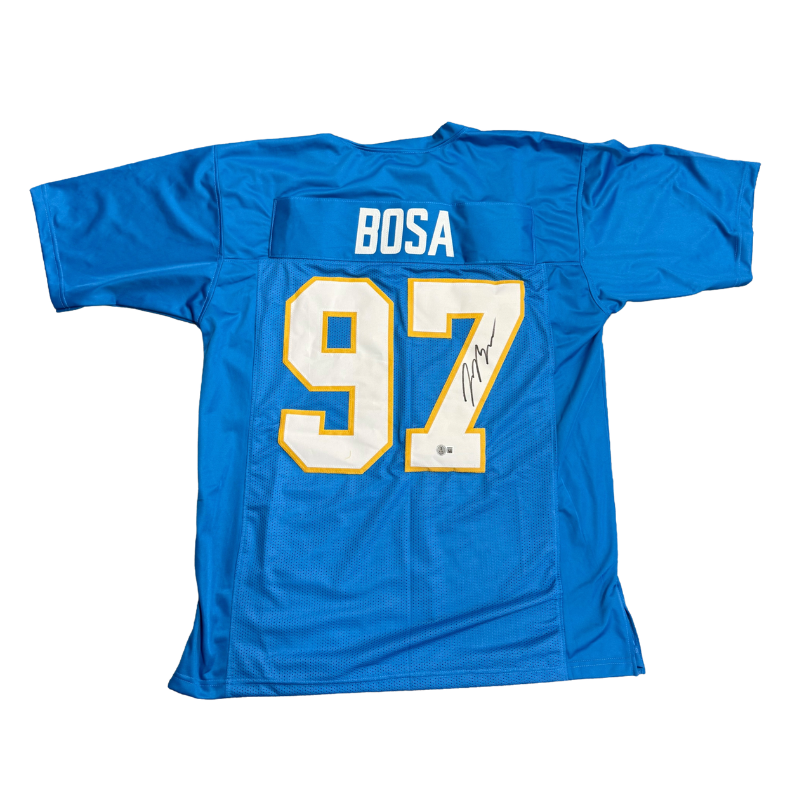 Joey Bosa Signed Pro-Style Blue College Football Jersey