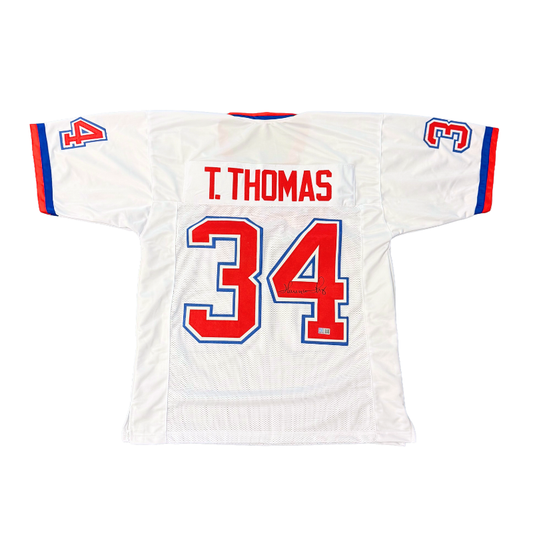 Thurman Thomas Autographed Pro-Style American Pro Bowl Football Jersey