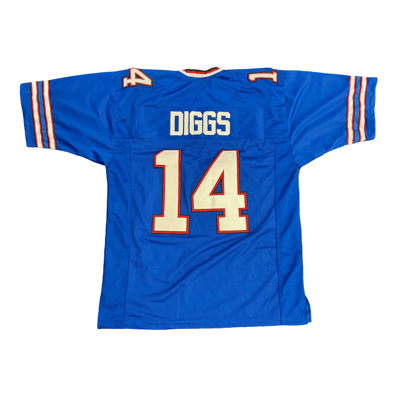 Stefon Diggs Pro-Style Blue Football Jersey