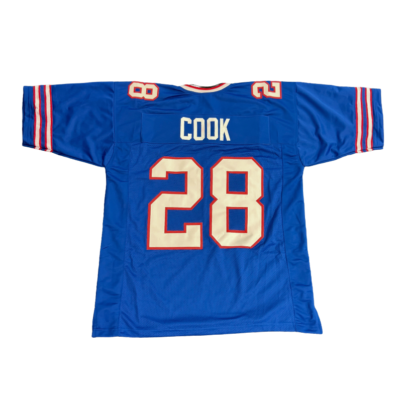 James Cook Pro-Style Blue Football Jersey