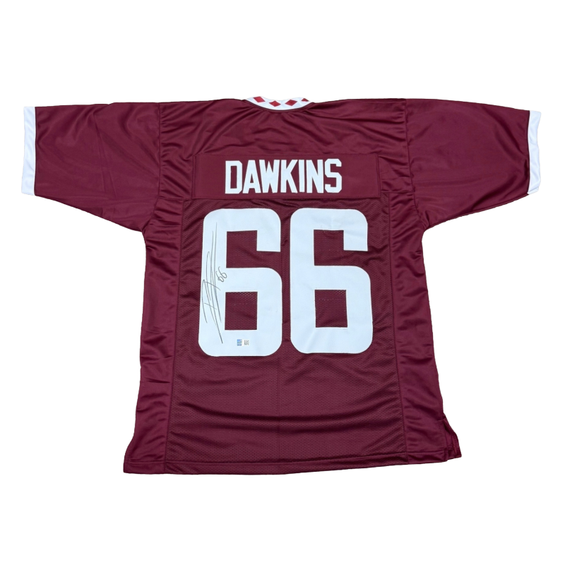 Dion Dawkins Signed Pro-Style College Maroon Football Jersey