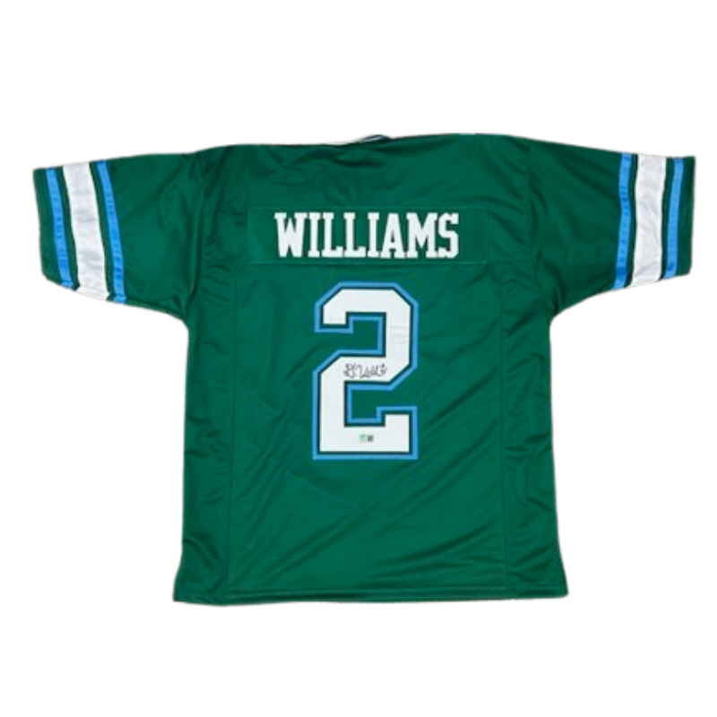 Dorian Williams Signed Pro-Style Green College Football Jersey