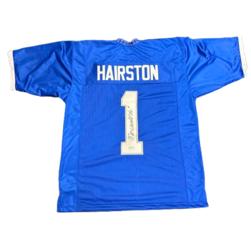 Max Hairston Signed College-Style Football Jersey